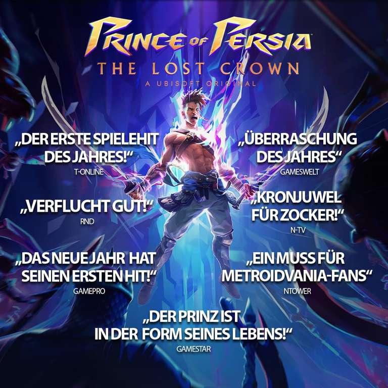 Prince of Persia: The Lost Crown (PS5, Xbox, Switch) (Abholung)