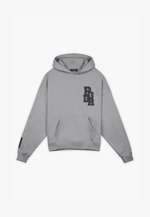(CB) Pegador Hoodie (Luciano-Collection) in Grau und Schwarz „never to late“