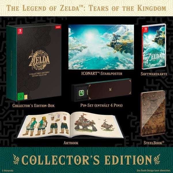 The Legend of Zelda: Tears of the Kingdom - Collector's Edition (Switch)