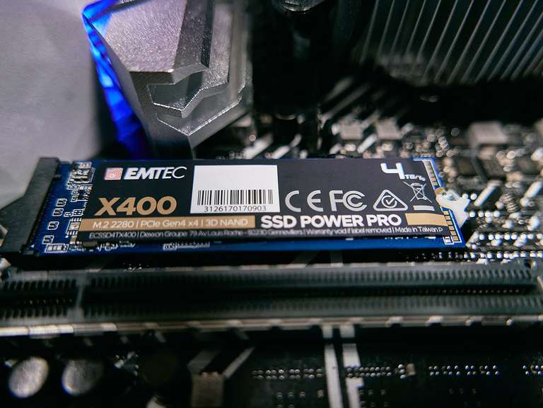 Emtec X400 2 TB PCI-E 4.0 M.2 2280 3D-NAND TLC