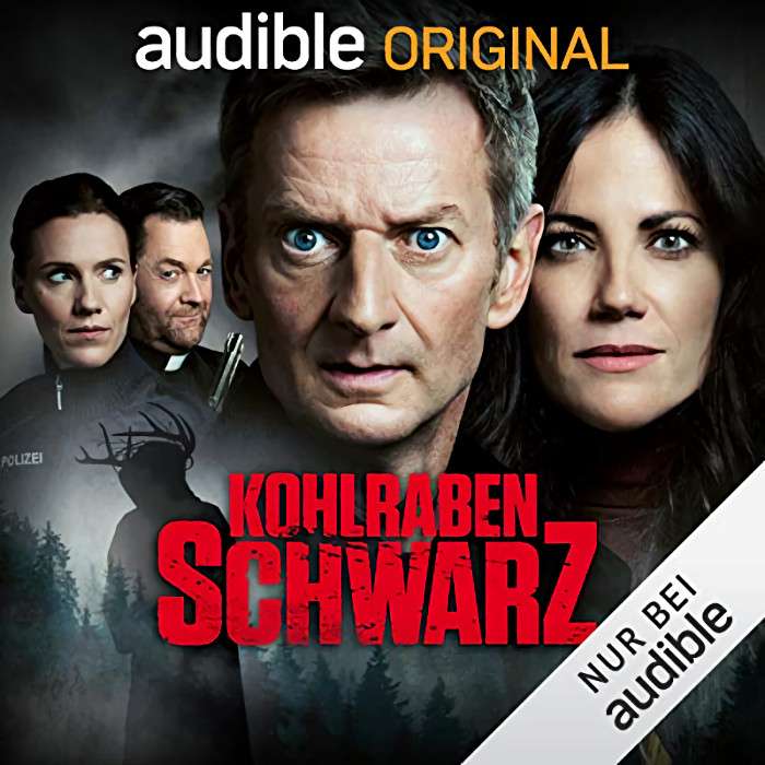 [amazon / audible] Kohlrabenschwarz | zum Start der TV-Serie jetzt Season 1 der Hörbuchreihe gratis (Michael Kessler u.a.)