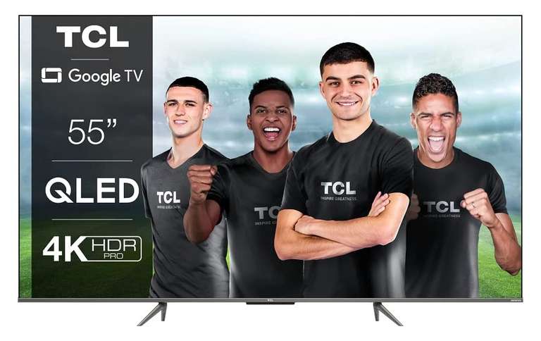 TCL QLED 55C639 - Smart TV 55" 4K HDR Pro Google Assistant & Alexa 60Hz