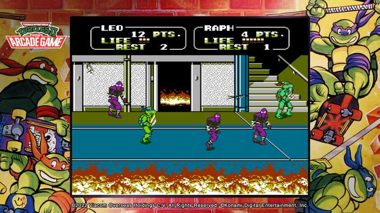 [Prime / GameStop Abholung] Teenage Mutant Ninja Turtles The Cowabunga Collection für PS5 (Metacritic 79 / 6,5; ca. 15h Spielzeit)