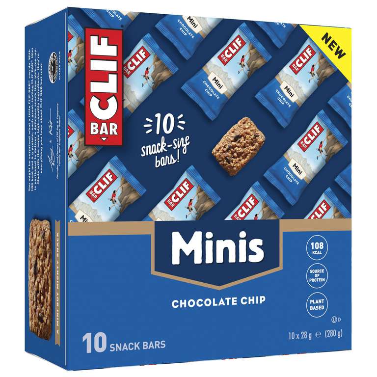 Clif Bar Mini 10er Pack und Clif Builders Energie- / Protein Riegel
