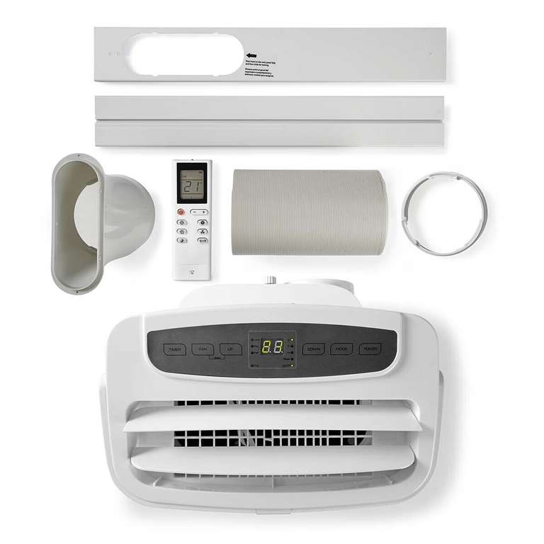 Nedis Mobile Klimaanlage 3-in-1 (3,5 kWh | 12000 BTU Kühlleistung | 61-70 dB)