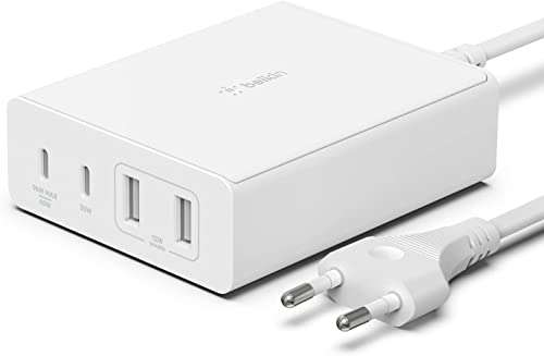 [Amazon] Belkin BoostCharge Pro 4-Port GaN USB-Ladegerät 108W 2x USB-C+ 2xUSB-A