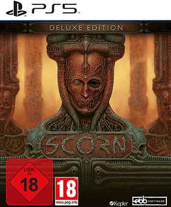 Scorn: Deluxe Edition [Playstation 5] - Vorbestellung - Release 04.10. (limitiertes SteelBook, Spiel-Soundtrack, 192-seitiges Artbook)