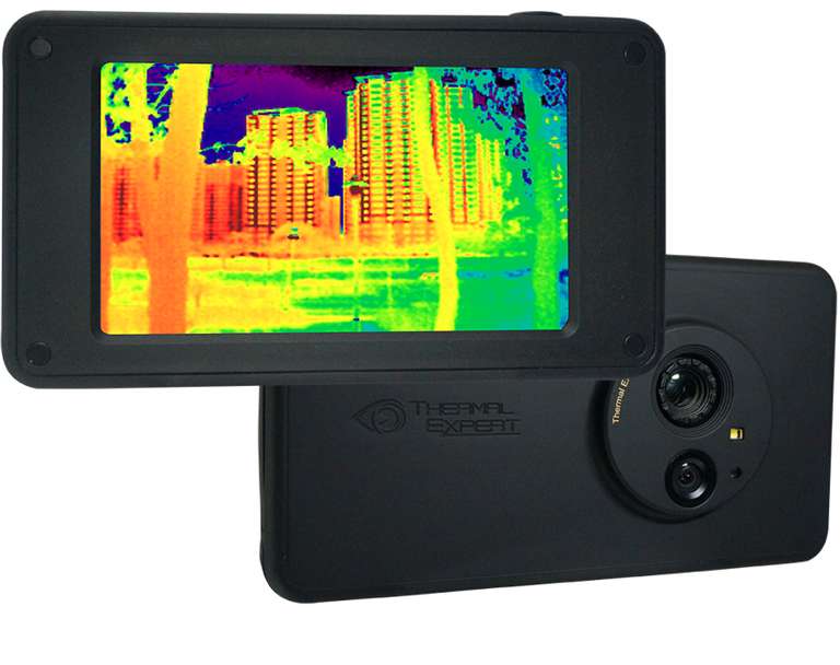 TE-SQ1, portable Wärmebildkamera mit Touchdisplay 384x288 Pixel Thermal Expert
