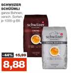 [OFFLINE mein real] Schwiitzer Schüümli - ganze Bohnen * versch. Sorten * 8,88€/Kg