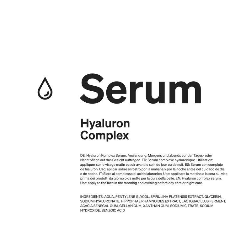 Hyaluron Serum von natural elements für nur 18 EUR statt 24 EUR