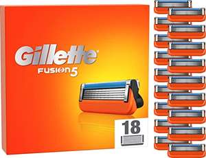 [Amazon Sparabo] Gillette Fusion 5 Rasierklingen, 18 Stück, 1,75 €/Stk.