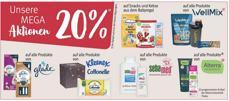 Rossmann Angebote KW8 | z.B. 20% auf Snacks&Kekse für Babys, sebamed, dekorative Kosmetik von L'Oréal | 3€ Rabatt Wilkinson Produkte
