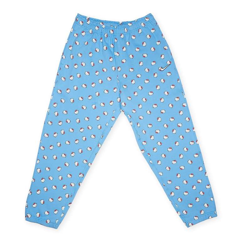NIKE x Hello Kitty NRG Fleece Pants Jogginghose blau (Gr. XS und S)