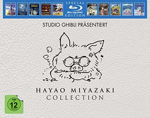 [Amazon.it] Hayao Miyazaki Collection - Bluray - Totoro und co - deutsche Box - Studio Ghibli