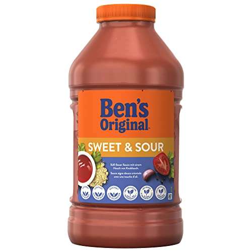 [Amazon Prime/ Sparabo]BEN’S Original Sauce süß-Sauer 2.43kg 49 Portionen