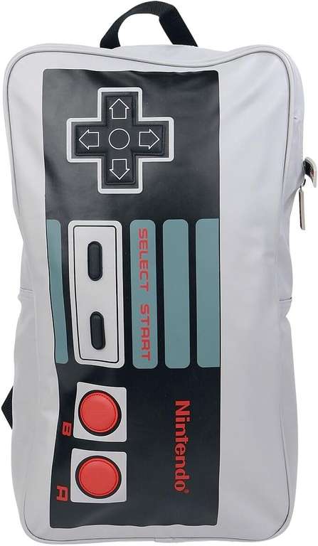(Prime) Nintendo, Rucksack, BIG NES Controller, Farbe grau