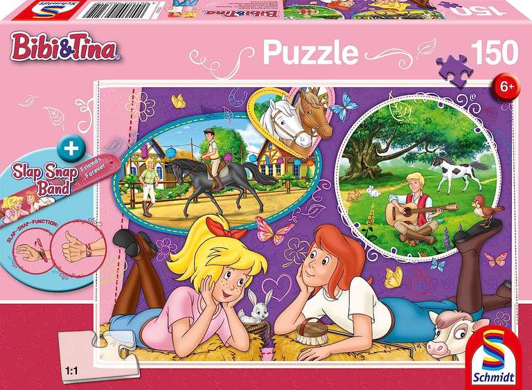 Bibi und Bibi & Tina Puzzle für 5 Euro, verschiedene, Alter 5+ und. 6+ (prime)