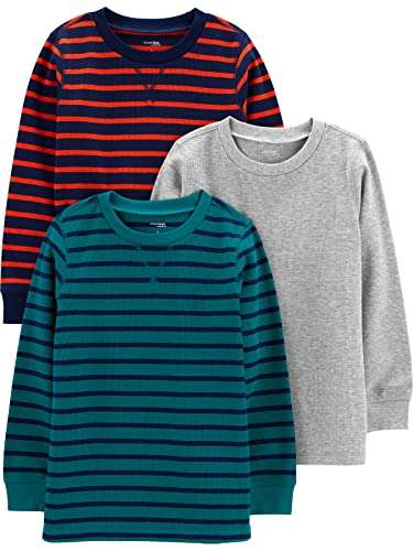 3er-Pack Long-Sleeve Shirts für Kinder - Verschiedene Farben & Größen - Amazon Bestseller in Hemden für Jungen - Prime