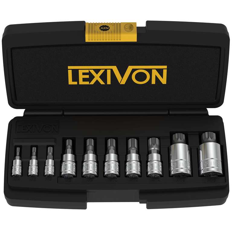 LEXIVON XZN Steckschlüssel Vielzahn Set [Amazon Prime] statt 19.99€ für 14,99€ zu haben.