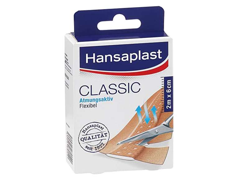 [Prime Day] Hansaplast Classic Pflaster (2 m x 6 cm)