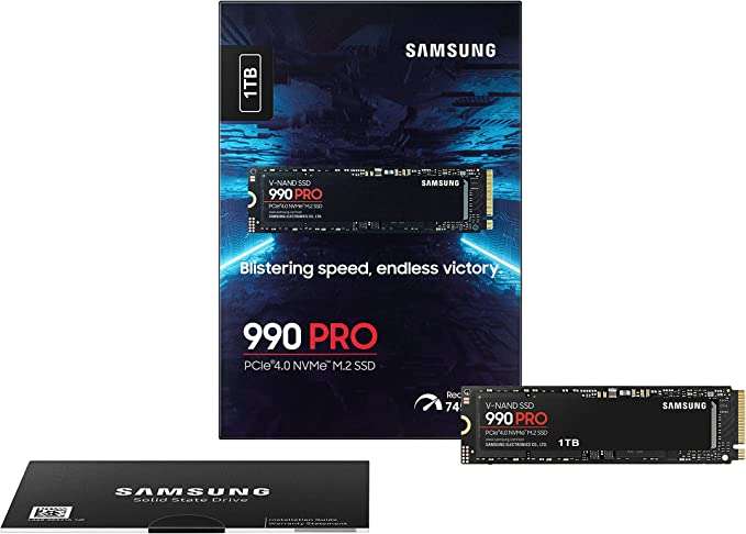 SAMSUNG 990 PRO Gaming Festplatte 1TB SSD M.2 NVMe