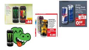 Energy Drink Angebot vom 08.08 - 13.08 z.B. Rockstar Energy 500ml für 0,85€ oder Monster (Reign) Energy 500ml für 0,88€ bei Netto MD