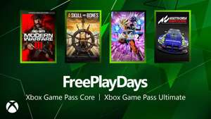 Xbox Free Play Days – Assetto Corsa Competizione, Dragon Ball Xenoverse 2, CoD: Modern Warfare III, Skull & Bones (Core/Ultimate-Mitglieder)