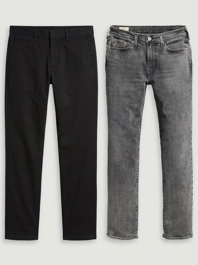 Levi's Herren 514 Straight Fit Jeans schwarz & grau (verschiedene Größen)