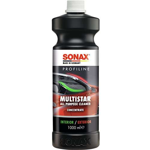 (Prime) SONAX PROFILINE MultiStar (1 Liter) universell einsetzbarer Kraftreiniger für die Reinigung von Kraftfahrzeugen