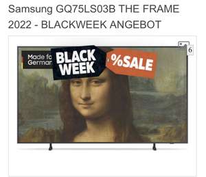 Samsung The Frame Fernseher 75 Zoll (Modell 2022)