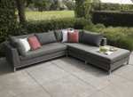 Exotan Outdoor Sitzlounge Sofa Sicilie Stone Grey