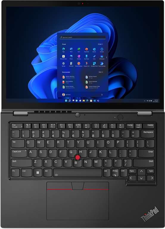 Lenovo ThinkPad L13 Yoga G3 (13.3", 1920x1200, IPS, ePrivacy, 500nits, Ryzen 5 PRO 5675U, 16/512GB, 2x USB-C DP & PD, 46Wh, Win11, 1.31kg)