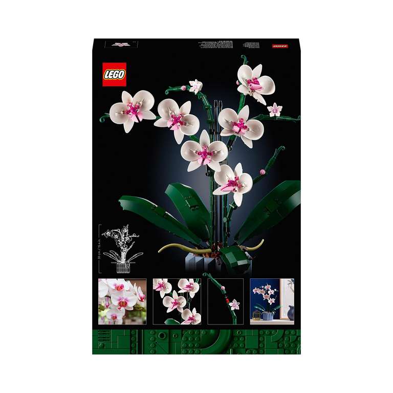 LEGO 10311 Icons Orchidee für 29,27 € inkl. Versandkosten (Rabatt an der Kasse) [Amazon.es]