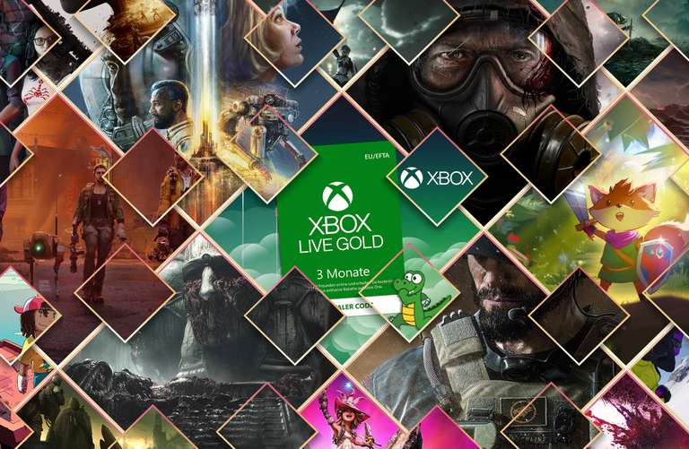 [Eneba] 3 Monate Xbox Live Gold für 7,18€ | 36 Monate für 81,89€ (Perfekt für XGPU ohne VPN) | 50€ Xbox Guthaben für 38,65€