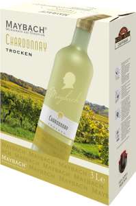 Maybach Chardonnay trocken (1 x 3 l) Burgunder und Riesling in der Beschreibung