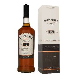 Bowmore 15 Years Golden & Elegant + GB 1ltr - Whisky
