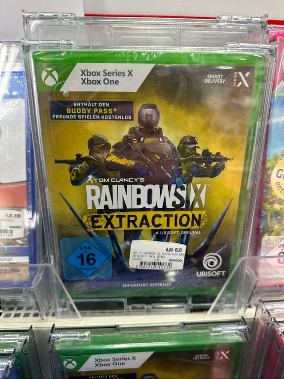 Lokal MM Stuttgart Milaneo: Tom Clancys Rainbow Six Extraction für PS4-7€/PS5 o. XBOX für 8€