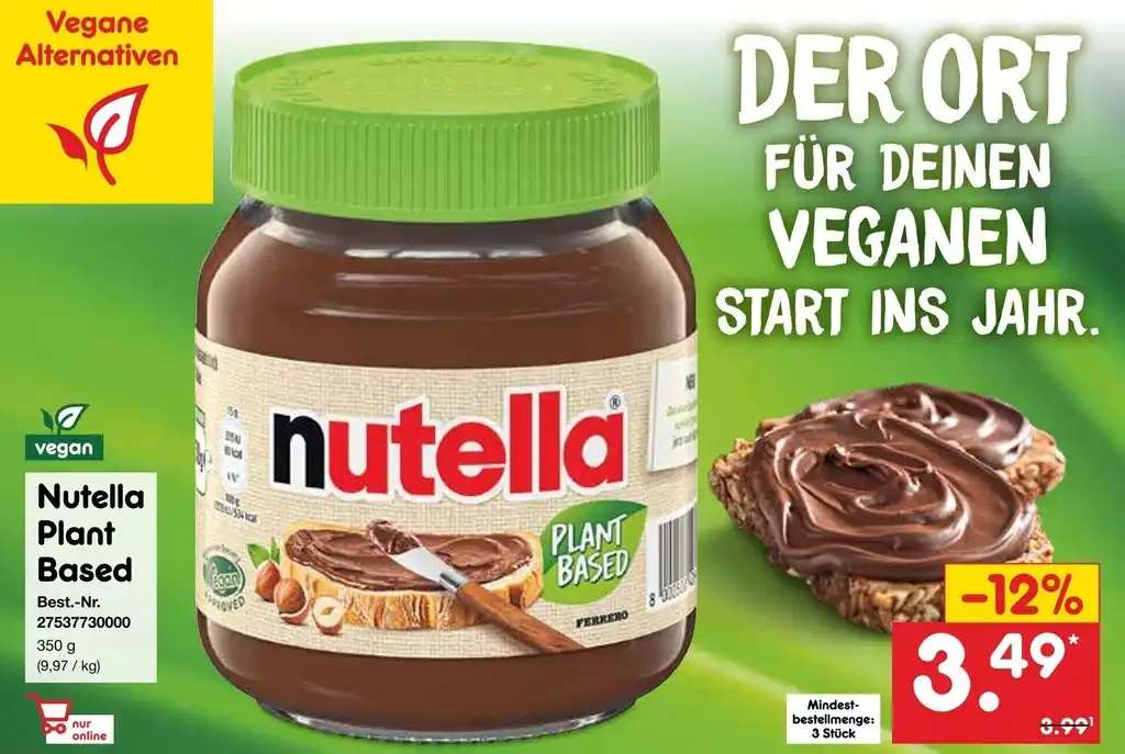 Erstaunlich Nutella Angebot Netto Ebenbild