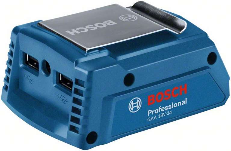 Bosch Professional 18V System Ladegerät / Power Bank Adapter GAA 18V-24