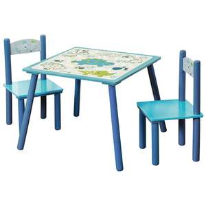 Kesper Kindertisch mit 2 Stühlen, Dino - 3er Set
