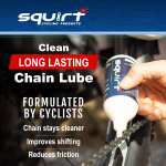 [Amazon] Squirt Clean Long Lasting Kettenwachs - Gleitmittel für's Rennrad (120ml)