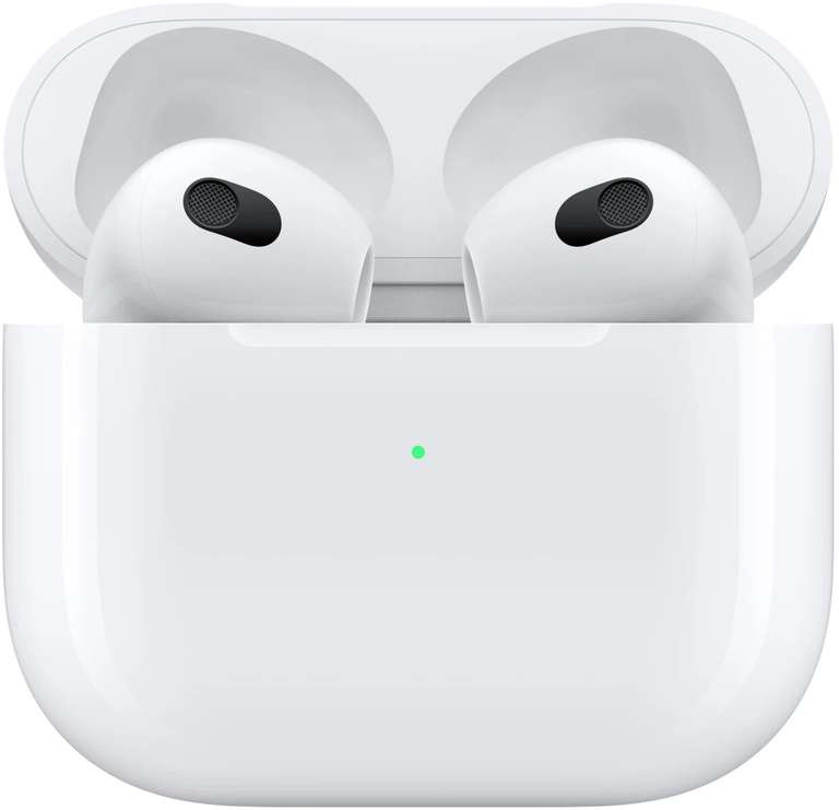 Apple AirPods 3. Generation TWS In-Ears (Bluetooth 5.0, AAC, 5/30h Akku, Lightning & MagSafe, Head-Tracking, IPX4)