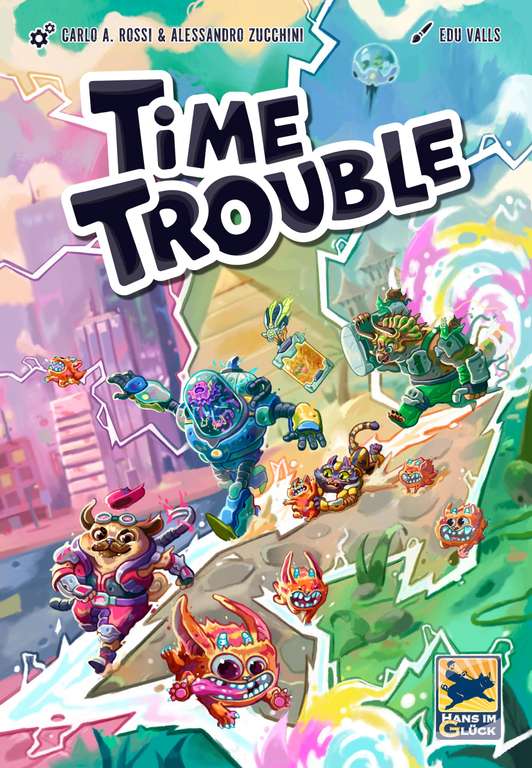 Hans im Glück Time Trouble – Strategisches Familienkoop. Spiel 2-4