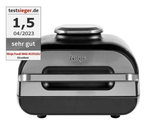 Ninja Grill & Heißluftfritteuse AG551EU jetzt nur 159,99€ statt 199,99€ + Cashback