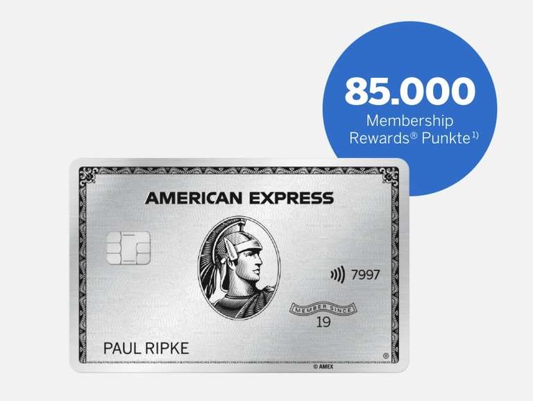 AMEX Upgrade: Platinum 85.000/ Gold 50.000 Membership Rewards Punkte