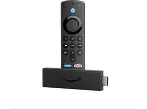 AMAZON Fire TV Stick HD mit Alexa-Sprachfernbedienung (mit TV-Steuerungstasten) Streaming Stick, Schwarz