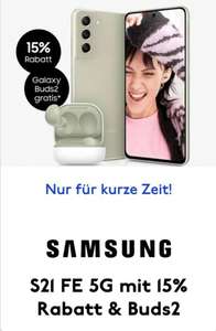 [Unidays] Samsung Galaxy S21 FE 6/128GB + Galaxy Buds 2 (effektiv 576,65 nach Ankauf)