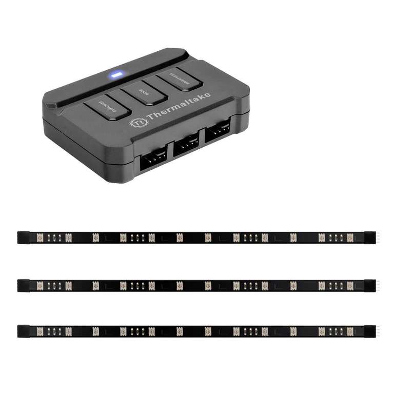 Thermaltake LUMI RGB Color Set magnetische LED RGB Streifen Case-Modding Gaming Beleuchtung