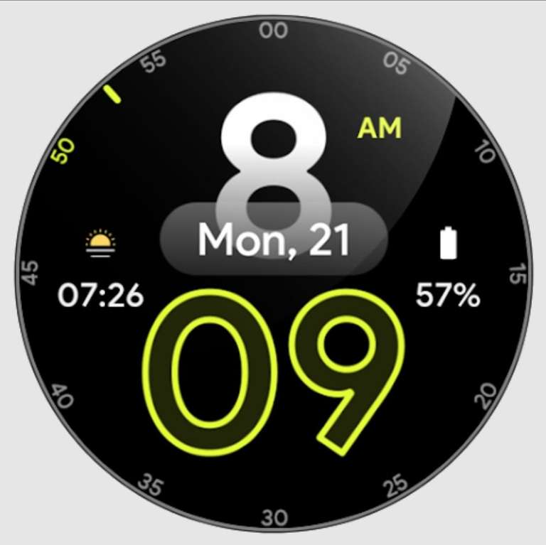(Google Play Store) Awf Move [HYB] - watch face & Awf HIKE [one] - watchface