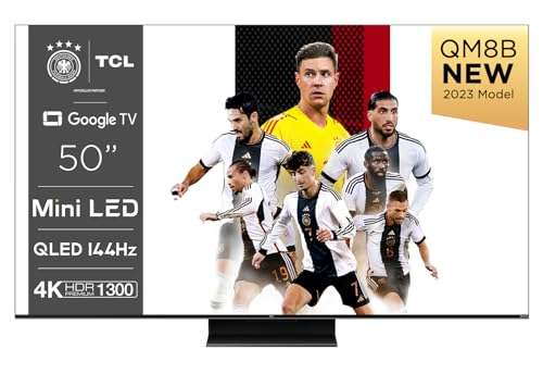 TCL 50QM8B Fernseher MiniLED TV, 50 Zoll, 144hz, 1250 Nits, FALD, Google TV